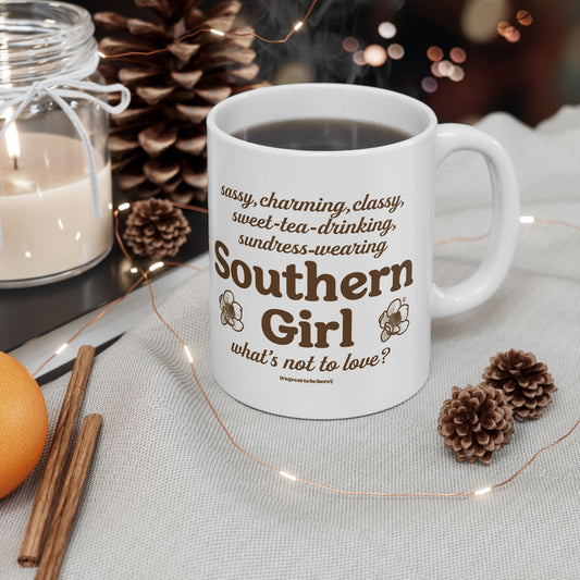 Southern Girl - Ceramic 11oz Coffee Mug