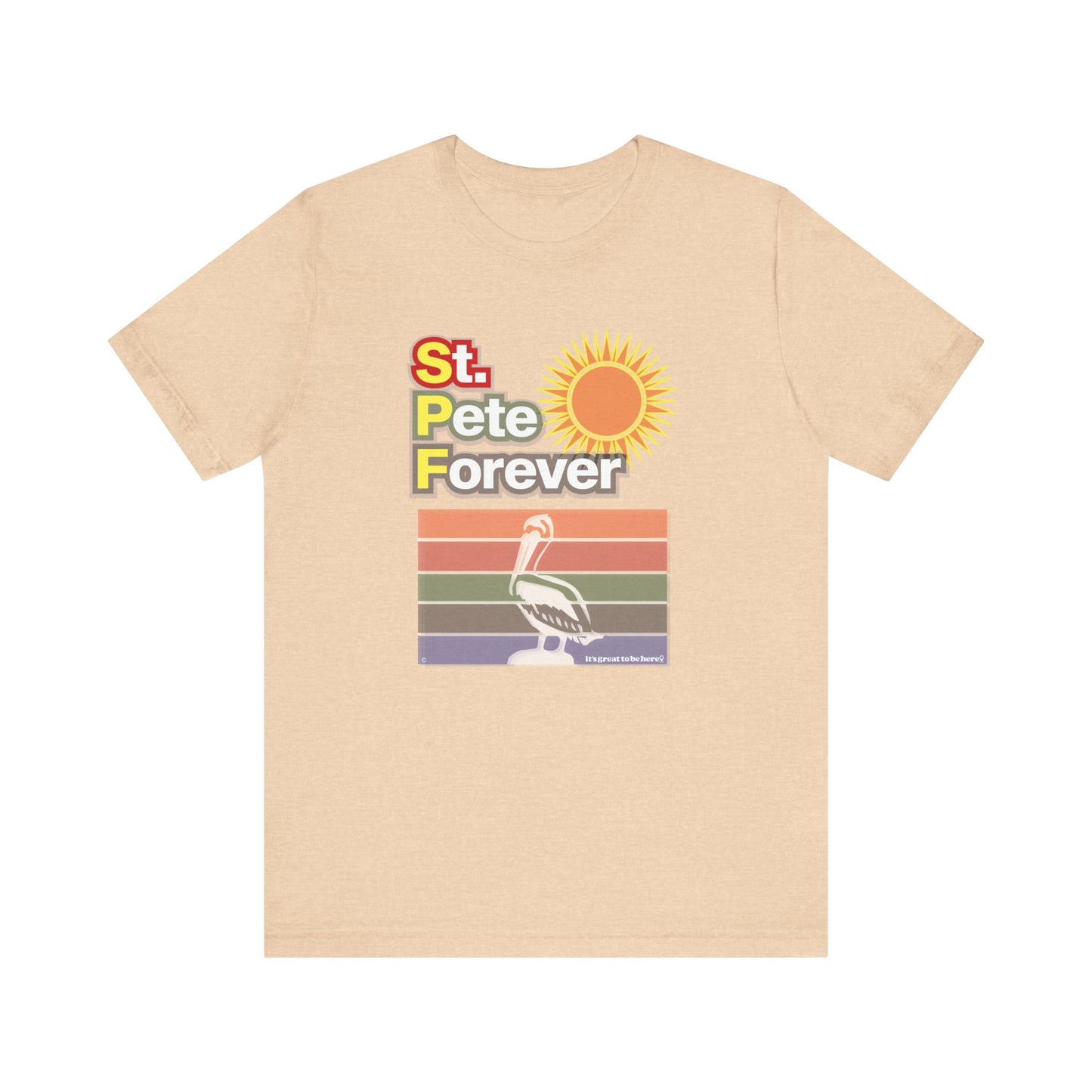 St. Pete Forever (SPF) - Soft-Style Unisex Fashion T-Shirt