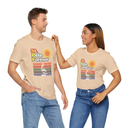 St. Pete Forever (SPF) - Soft-Style Unisex Fashion T-Shirt