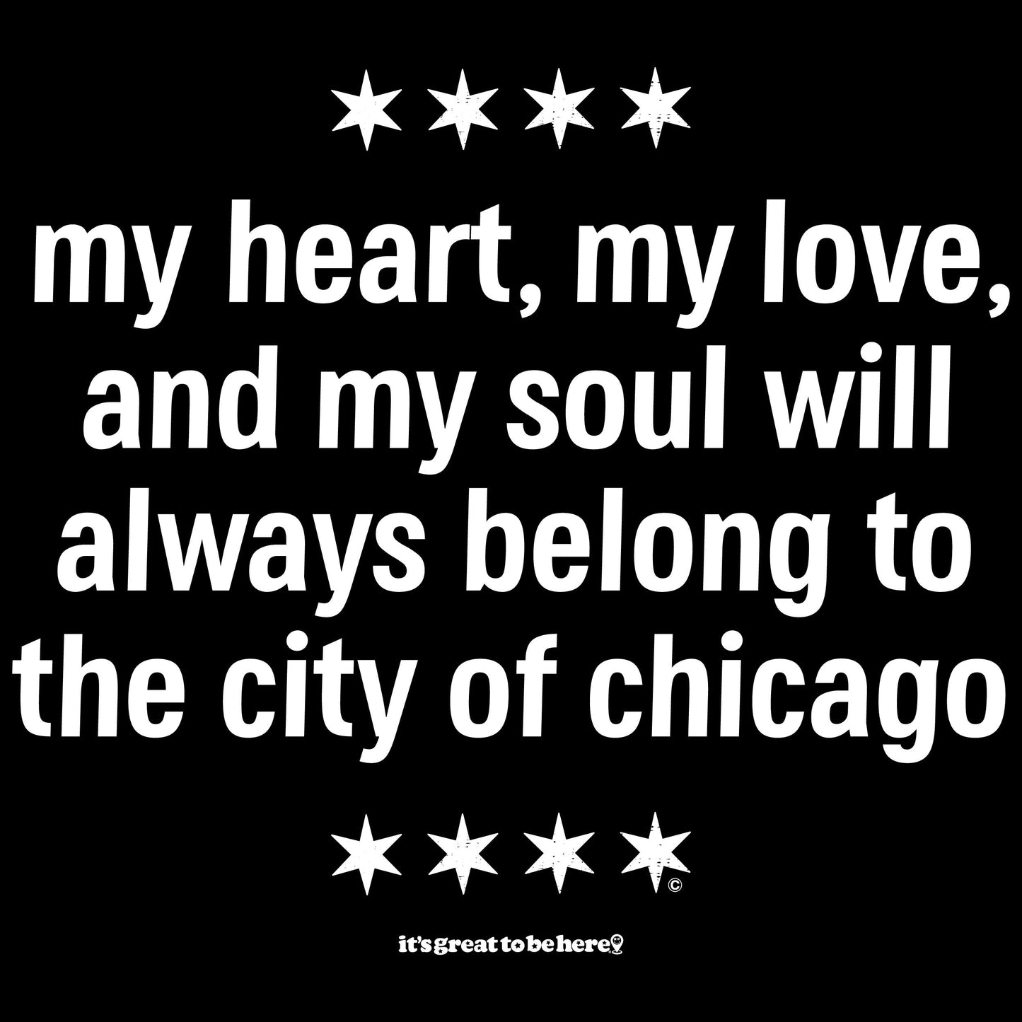 Chicago Heart and Soul - Soft-Style Unisex Fashion T-Shirt