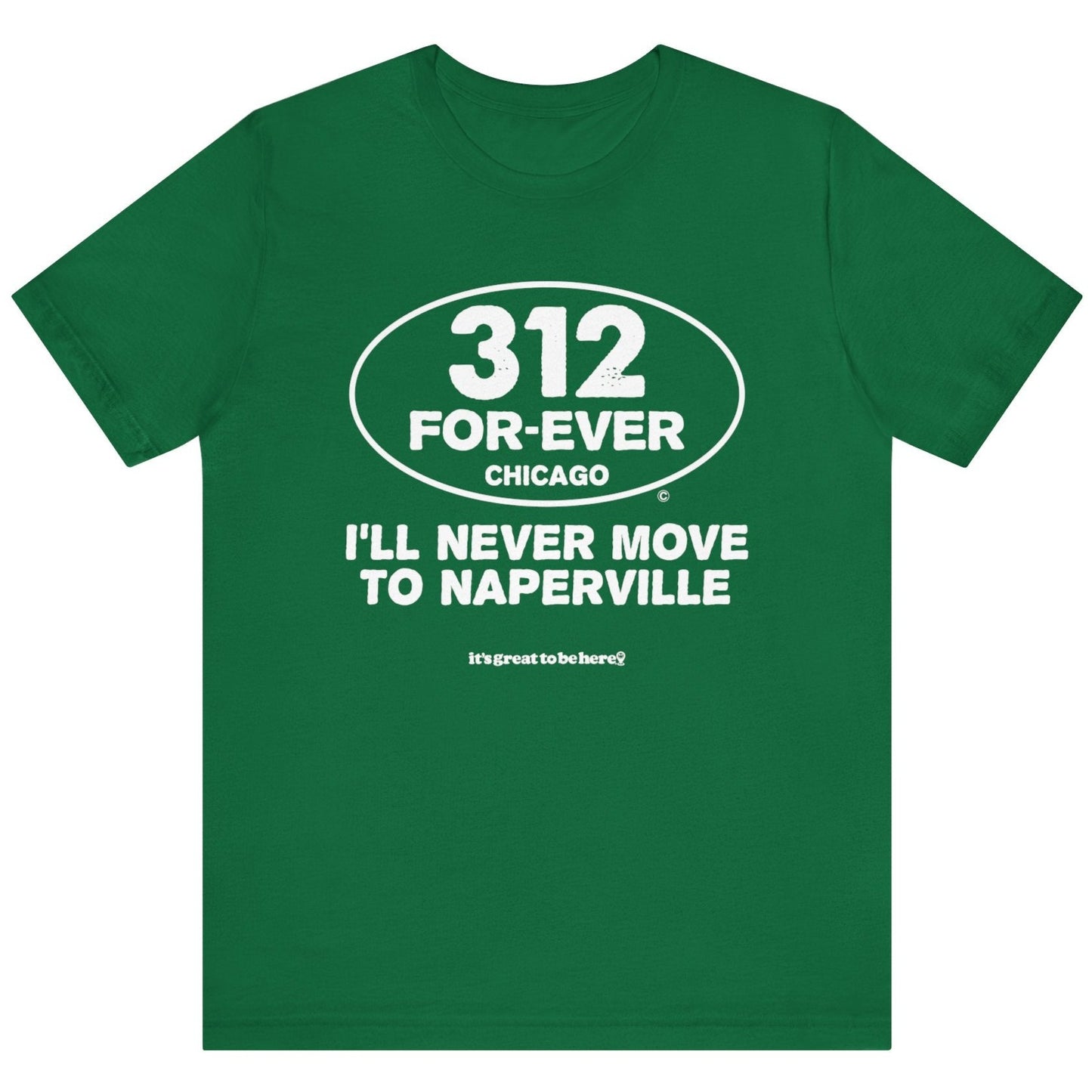 Funny Chicago T-Shirt - Copyright 2024 - It's Great To Be Here (R) Graphic Tee Shirts - Festa Parties Incorporated, www.GreatToBeHere.com, Vero Beach, Florida USA, All Rights Reserved