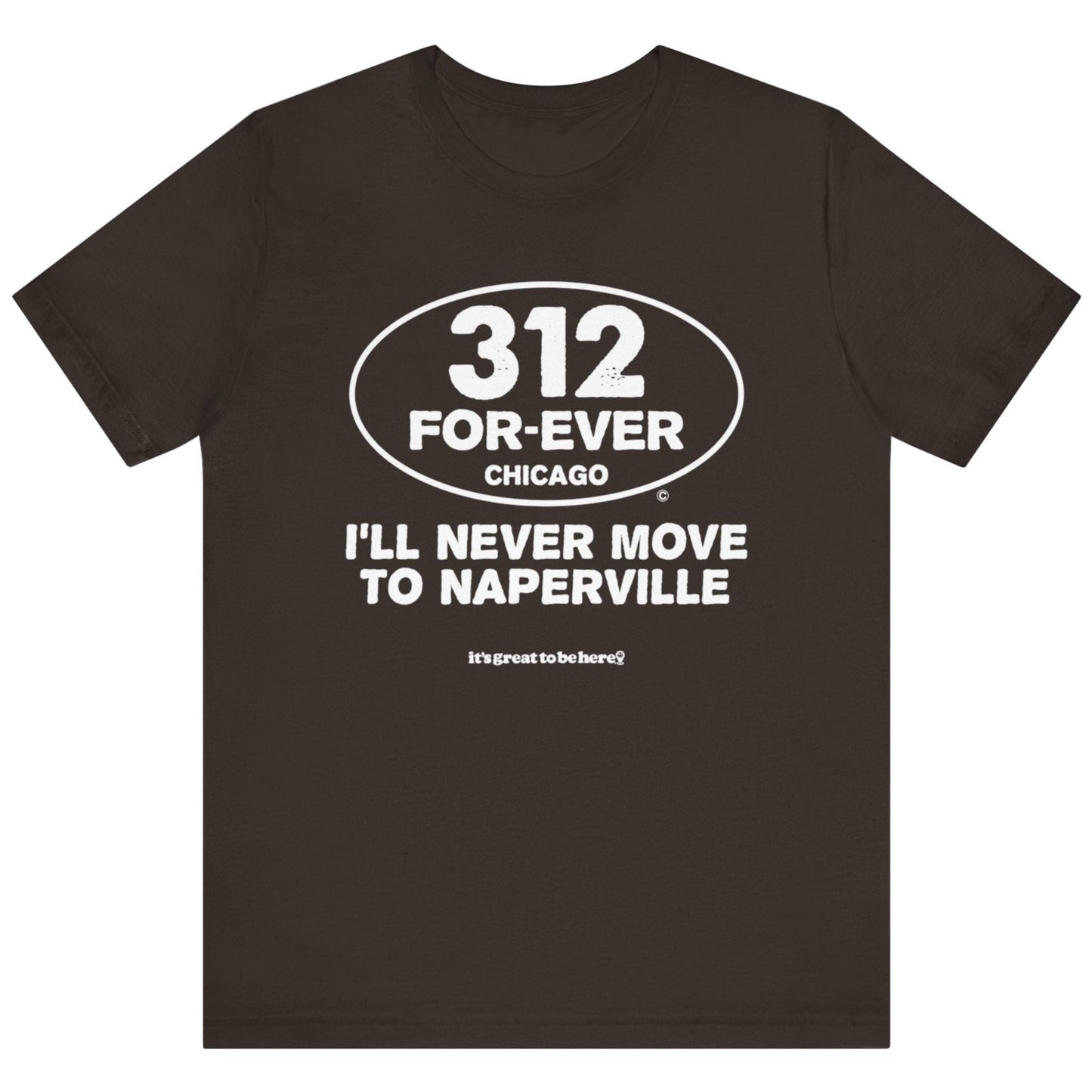 Funny Chicago T-Shirt - Copyright 2024 - It's Great To Be Here (R) Graphic Tee Shirts - Festa Parties Incorporated, www.GreatToBeHere.com, Vero Beach, Florida USA, All Rights Reserved