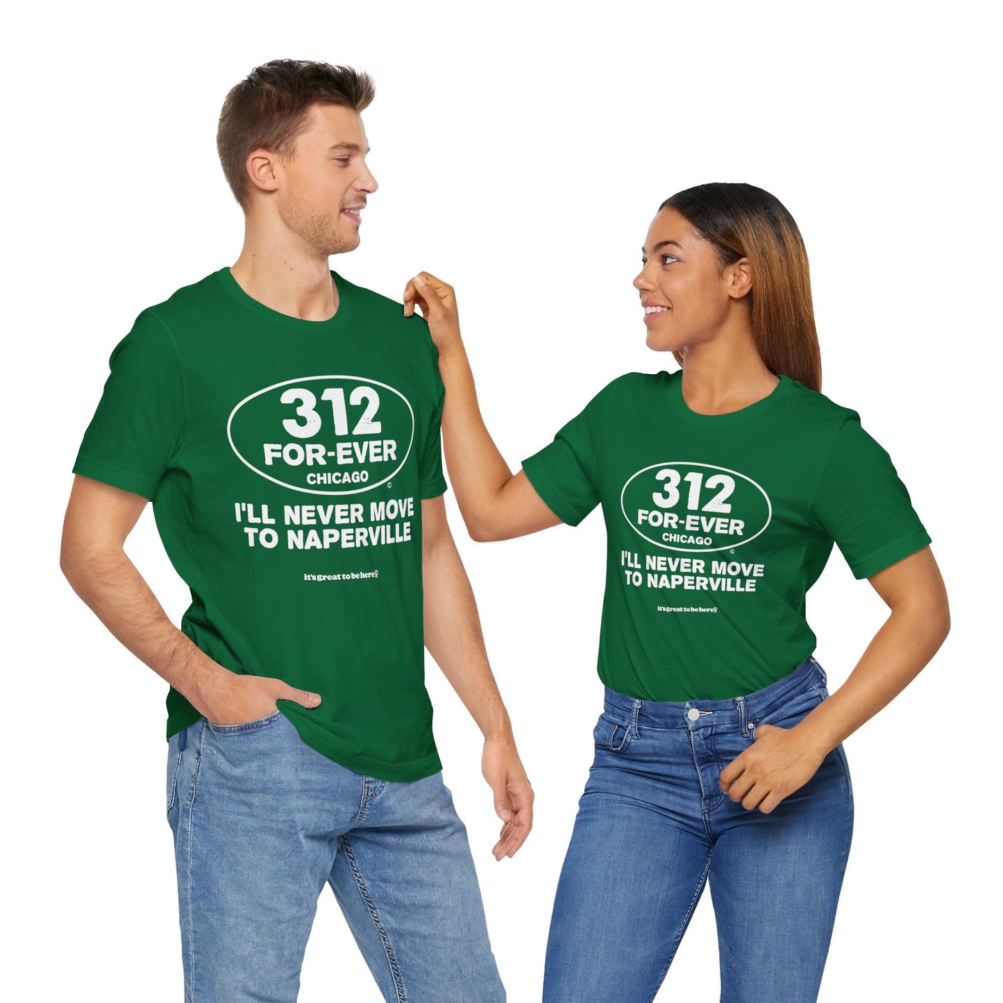 Funny Chicago T-Shirt - Copyright 2024 - It's Great To Be Here (R) Graphic Tee Shirts - Festa Parties Incorporated, www.GreatToBeHere.com, Vero Beach, Florida USA, All Rights Reserved