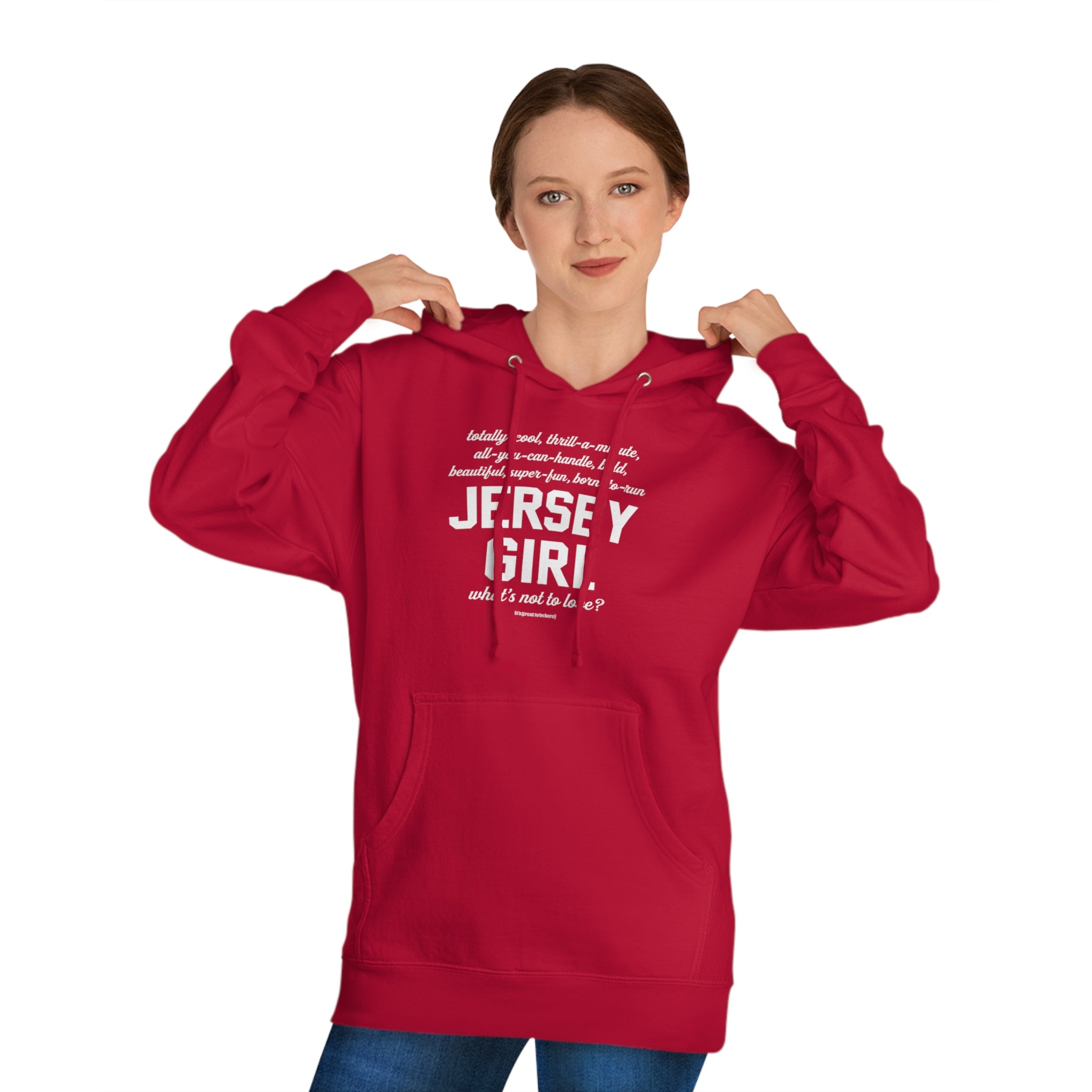 Jersey Girl Fashion Hoodie