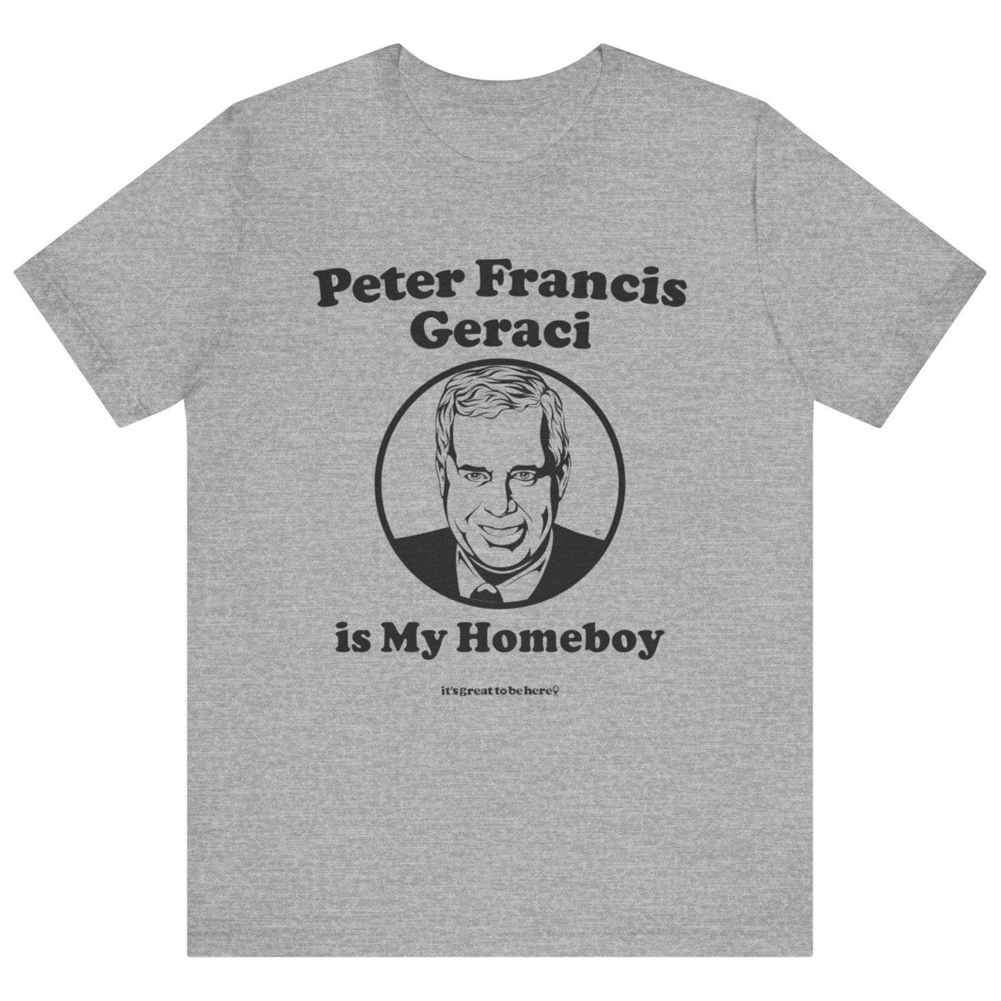Funny T-Shirt - Copyright 2024 - It's Great To Be Here (R) Graphic Tee Shirts - Festa Parties Incorporated, www.GreatToBeHere.com, Vero Beach, Florida USA, All Rights Reserved