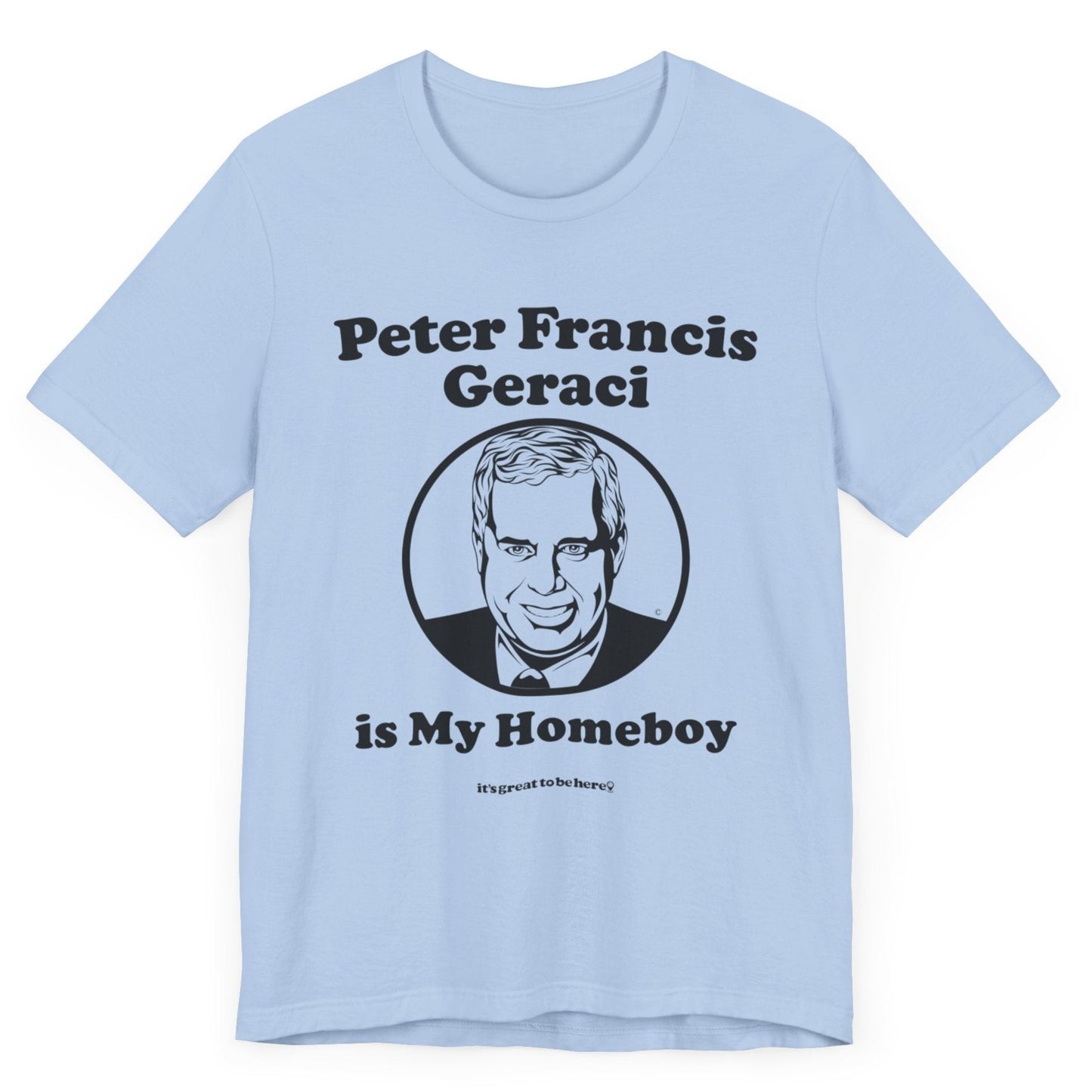 Funny T-Shirt - Copyright 2024 - It's Great To Be Here (R) Graphic Tee Shirts - Festa Parties Incorporated, www.GreatToBeHere.com, Vero Beach, Florida USA, All Rights Reserved