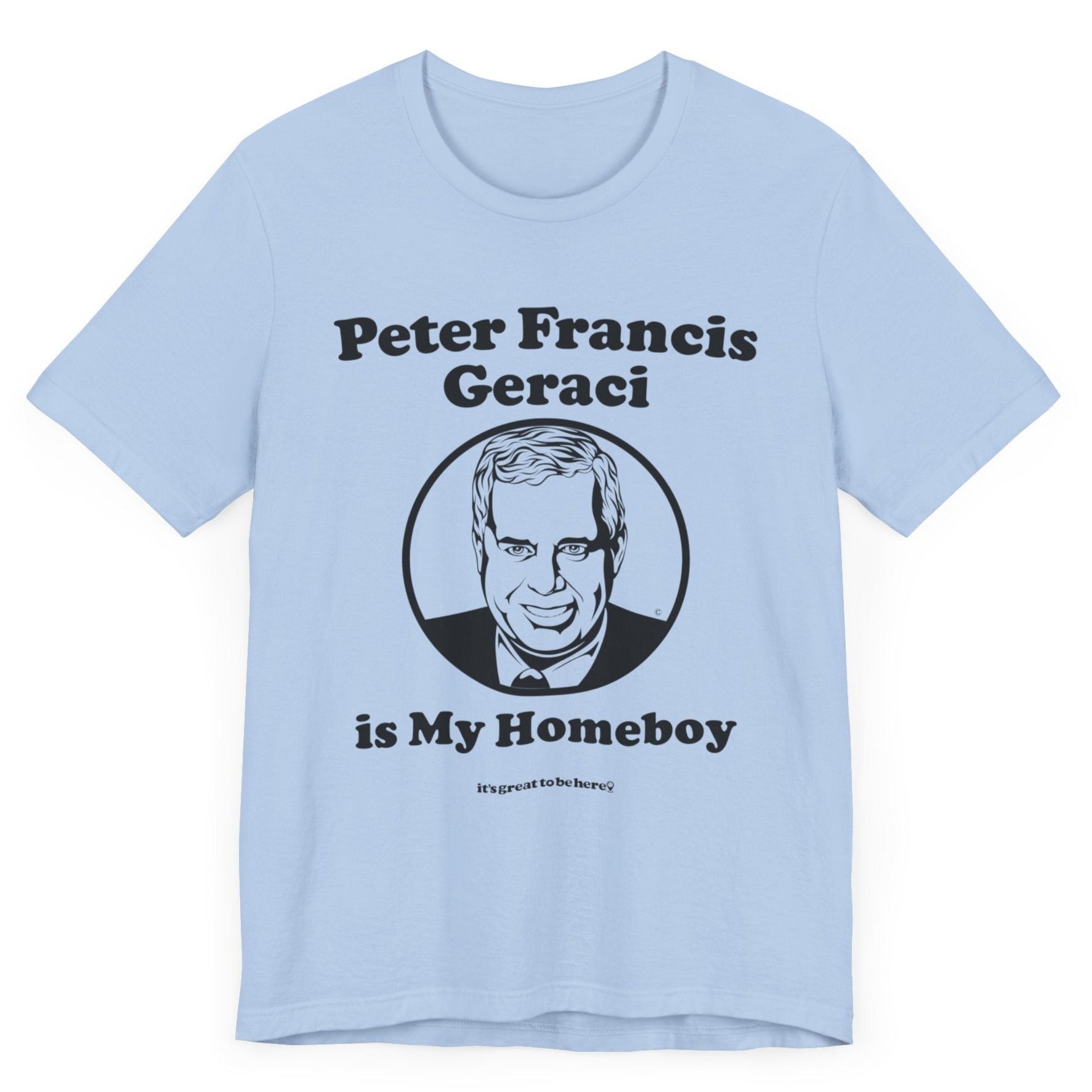 Funny T-Shirt - Copyright 2024 - It's Great To Be Here (R) Graphic Tee Shirts - Festa Parties Incorporated, www.GreatToBeHere.com, Vero Beach, Florida USA, All Rights Reserved