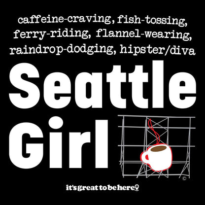 Seattle Girl - Fashion Hoodie