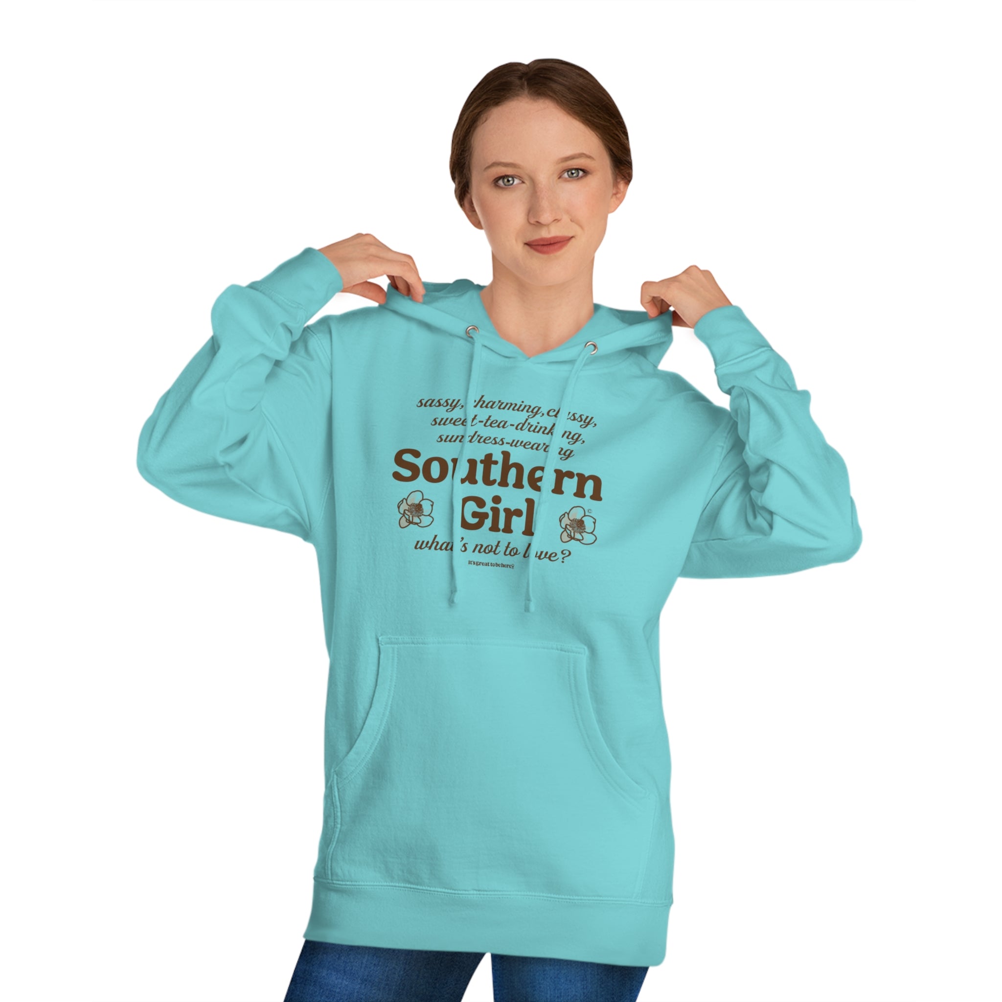 Southern Girl Fashion Hoodie It s Great To Be Here R