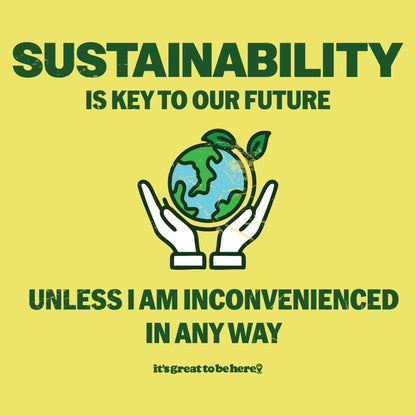 Sustainable Lifestyle- Fashion Unisex T-Shirt
