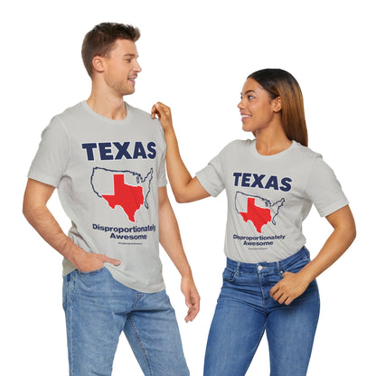 Funny Texas T-Shirt - Copyright 2024 - It's Great To Be Here (R) Graphic Tee Shirts - Festa Parties Incorporated, www.GreatToBeHere.com, Vero Beach, Florida USA, All Rights Reserved