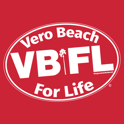 Funny Vero Beach T-Shirt - Copyright 2024 - It's Great To Be Here (R) Graphic Tee Shirts - Festa Parties Incorporated, www.GreatToBeHere.com, Vero Beach, Florida USA, All Rights Reserved