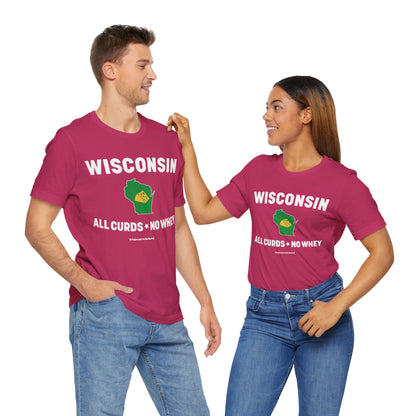 Wisconsin Unisex Tee Shirt (Blood Thorn) || www.GreatToBeHere.com || Funny T-Shirt, Copyright 2024 Festa Parties Incorporated