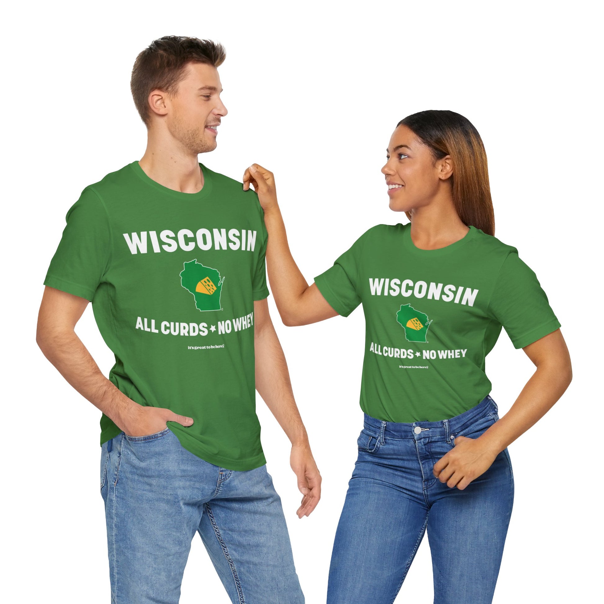 Wisconsin Unisex Tee Shirt (Melbourne) || www.GreatToBeHere.com || Funny T-Shirt, Copyright 2024 Festa Parties Incorporated